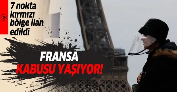 Fransa’da koronavirüs kabusu! 24 saatte 7 bin 71 Kovid-19 vakası tespit edildi