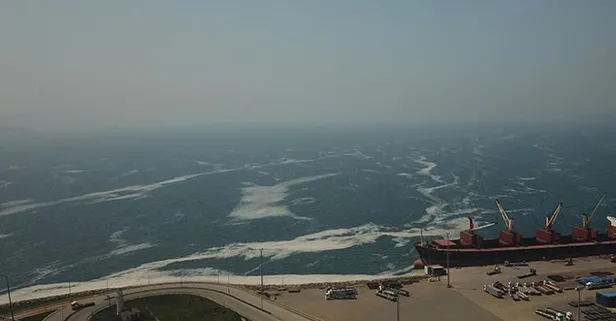 Son dakika: 26 gün sonra yeniden hortladı! İzmit Körfezi'nin Dilovası açıklarında görüldü! Deniz salyası nedir?