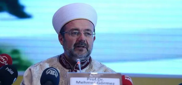 Diyanet İşleri Başkanı törenlere gitmedi