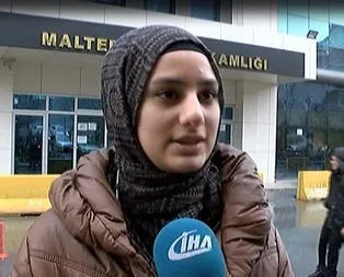 Başörtülü genç kıza minibüste çirkin saldırı