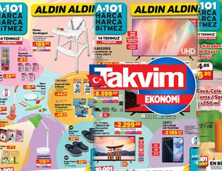 100'lüsü 26 TL! Yeni haftaya girdik A101 13 Temmuz aktüel kataloğu yayımlandı! A101'de bu hafta neler var? İşte İNDİRİMLİ ürünler tam liste...
