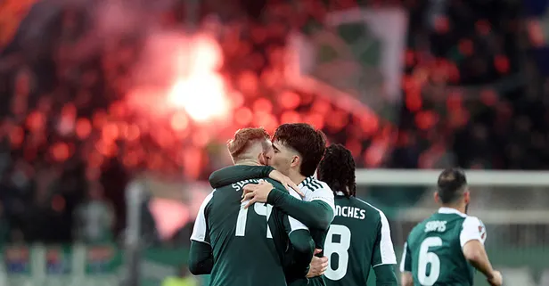 Yunanistan'da dev galibiyet! Panathinaikos - Real Betis: 1-0 | MAÇ SONUCU