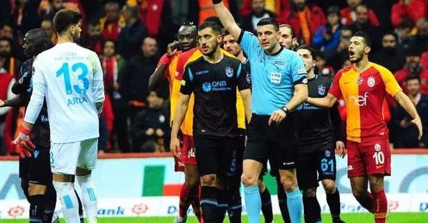 Galatasaray-Trabzonspor maçının hakemi Ümit Öztürk için MHK’dan flaş karar!