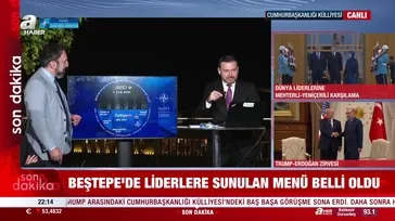 NATO liderlerine sunulan yemek menüsü belli oldu!