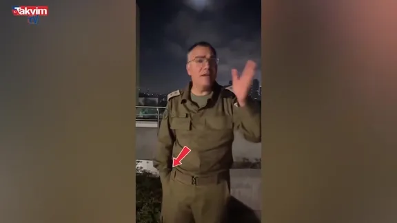 İran füze fırlattı Adraee'nin eli titredi: O anlar alay konusu oldu