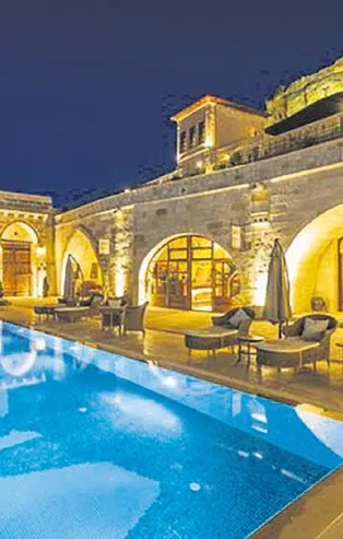 En lüks otel Kapadokya’da