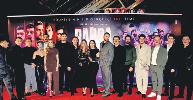 Barda filminin galasına ünlü akını!