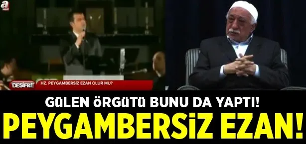 HZ. Muhammedsiz ezan okudular!