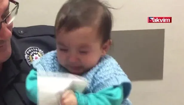 8 aylık bebeğe yapılan yürekleri sızlattı