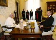 Papadan Türkiye hava sahasına girince Başkan Erdoğana telgraf yolladı: Yüce Tanrıdan size ve Türk halkına bereketler niyaz ediyorum