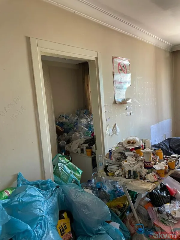 Bursa'da çöp ev içinde 1 yıldır yeğenini alıkoyan teyze Kamuran Pınar A. sorguda! Şoke eden ifadeler... Çocuklar korumaya alındı - 9