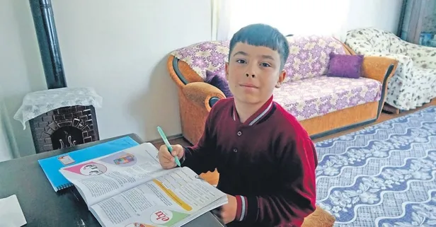 Yozgat’lı çoban Ali bursluluk sınavında 500 tam puan aldı