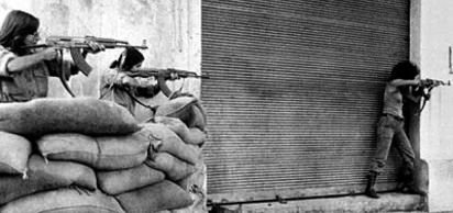 Lübnan ordusunun Filistinli mültecilere saldırmasıyla Lübnan iç savaşı başladı