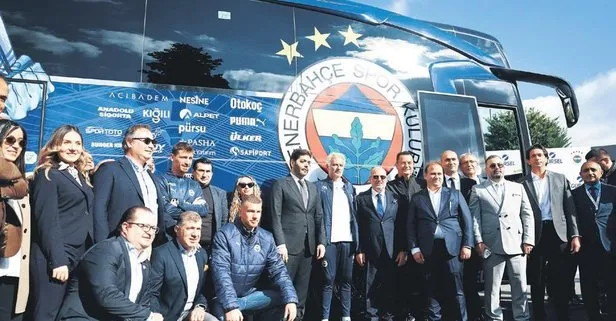 Fenerbahçe’de otobüs heyecanı