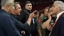 Galatasaray Fenerbahçe derbisi sonrası ortalık karıştı: Yöneticiler birbirine girdi! İşte o anlar