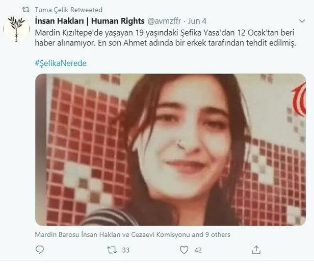 HDP’li tecavüzcü vekil Tuma Çelik sosyal medya hesaplarında kadın hakları naraları atmış