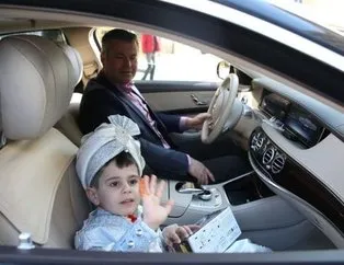 Şehidin oğluna büyük jest! Makam aracı...