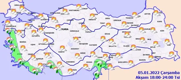 Kar erimesi ve çığ riski kapıda! Meteoroloji uyardı: Sel, su baskını ve heyelana dikkat (5 Ocak hava durumu)-8