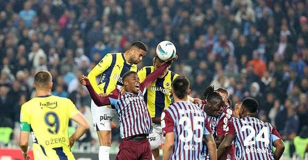 Trabzonspor ve Fenerbahçe maçında Oğuzhan Çakır ve VAR odasındaki Atilla Karaoğlan damga vurdu