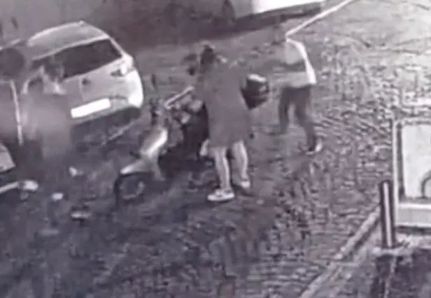 Düzce'de akılalmaz olay! Yoldan geçerken kavgada ateşlenen silahla yaralandı: O anlar kamerada-2