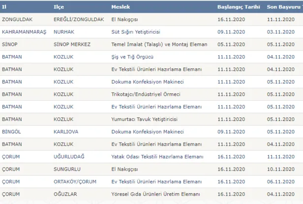 İŞKUR'da 2700 TL maaşla onlarca şehre sınavsız personel alımı başvurusu için detaylar-6