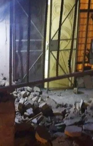 ABD elçiliğine 2 füze atıldı