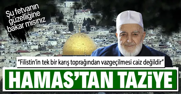 Filistin Alimler Birliği ve Hamas, Alim Muhammed Emin Saraç için taziye mesajı yayımladı