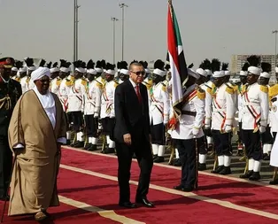 Cumhurbaşkanı Erdoğan Sudan’da