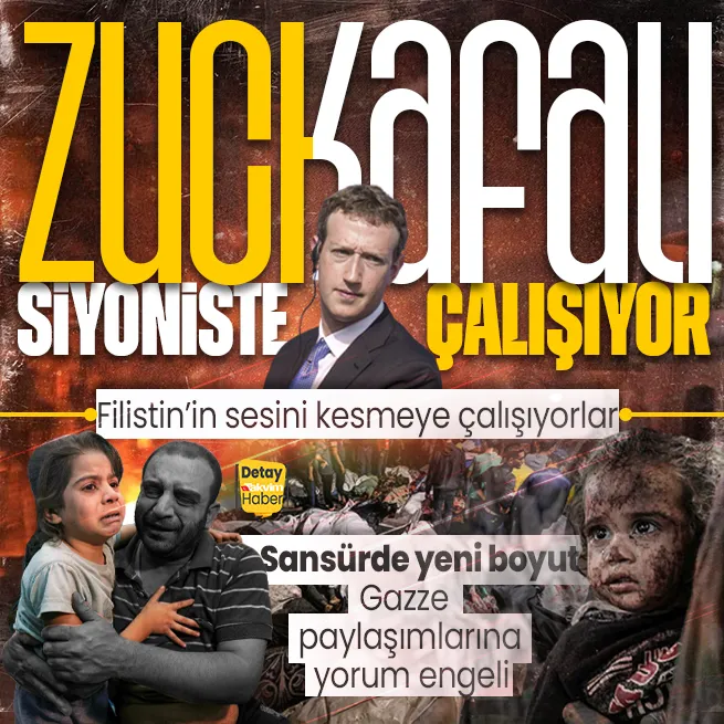Mark Zuckerberg’den yeni hamle! Sosyal medya sansürünün kapsamı genişledi: Filistin’in sesini kesmeye çalışıyorlar