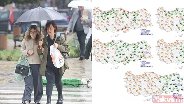 METEOROLOJİ SON DAKİKA | İstanbul'da yağış kuvvetlenecek! Sarı alarm verildi: Kar, kış, fırtına kapıda! Kaç gün sürecek? - 1