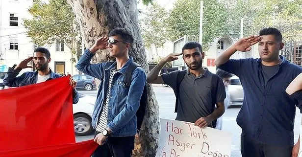 Gürcistanlı öğrencilerden  ‘Barış Pınarı Harekatı’ destek