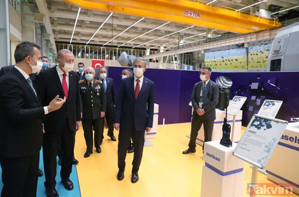 Başkan Erdoğan ASELSAN tesislerini gezdi! - 3