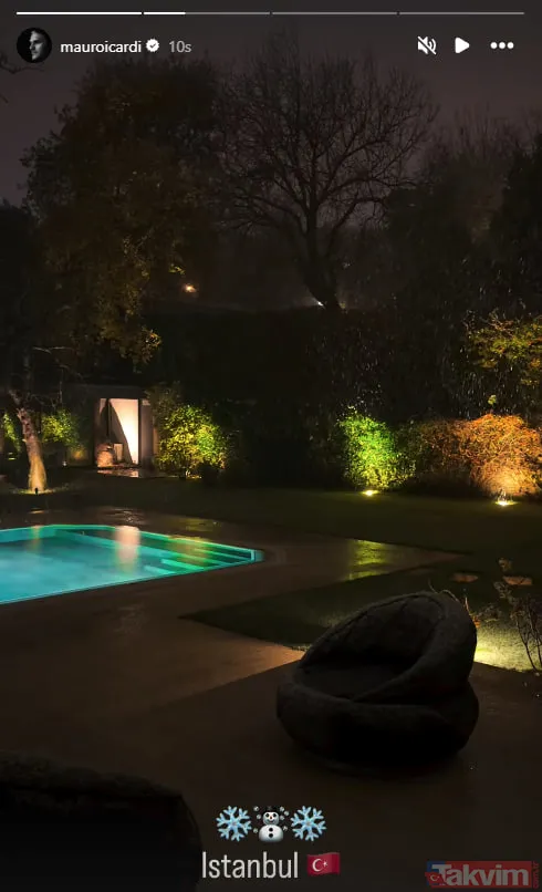 Mauro Icardi ve sevgilisi China Suarez'in kar keyfi! O anları sevenleriyle paylaştılar - 6