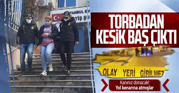 Kesik baş cinayeti faili Aslı Yağmur İstanbul'da yakalandı! Yol kenarında bir torba içinde bir erkek başı ve eller bulunmuştu...
