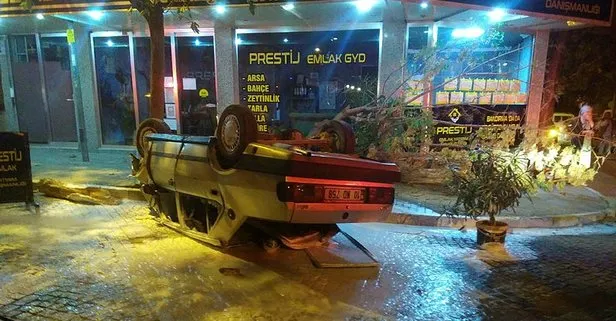Direksiyon başında epilepsi krizi kazaya neden oldu
