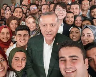 Gençlerden Başkan Erdoğan’a teşekkür