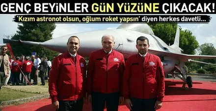 Kızım astronot olsun oğlum roket yapsın