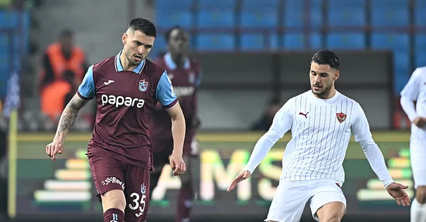Seri sonu! Trabzonspor - Hatayspor: 1-2 | MAÇ SONUCU