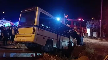 İZLE I Kırıkkale’de feci kaza! Yolcu minibüsü ile otomobil çarpıştı: Çok sayıda yaralı var