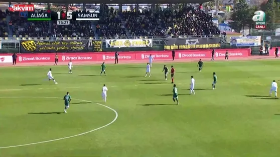 Gol: Polat Yaldır | Aliağa FK 1-6 Samsunspor