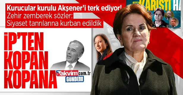 Son dakika: Akşener'in İyi Partisi darmadağın! Aytun Çıray'dan sonra şimdi de Ahat Andican zehir zemberek açıklamayla istifa etti!