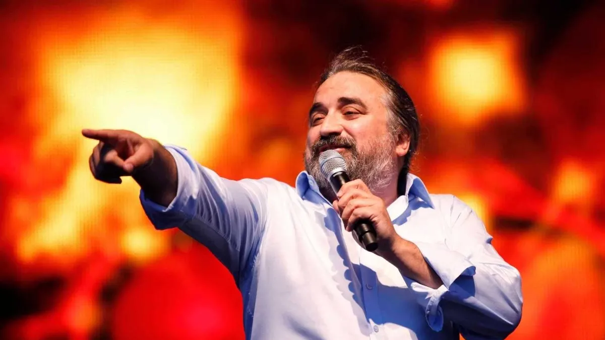 Volkan Konak sahnede fenalaştı!