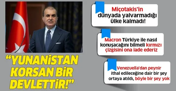 AK Parti Sözcüsü Ömer Çelik'ten önemli açıklamalar