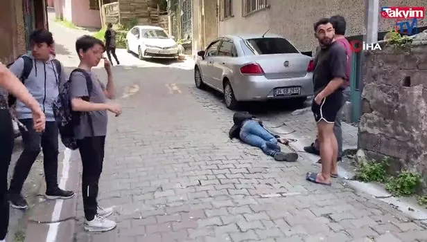 İstanbul’da akıl almaz olay: Hırsız kaçtığı çatıdan çocuğun üstüne düştü