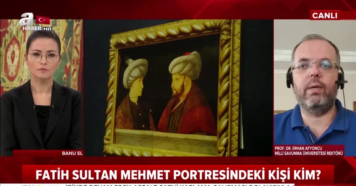 Prof. Dr. Erhan Afyoncu açıkladı: Fatih Sultan Mehmet'in portresindeki kişi kim?