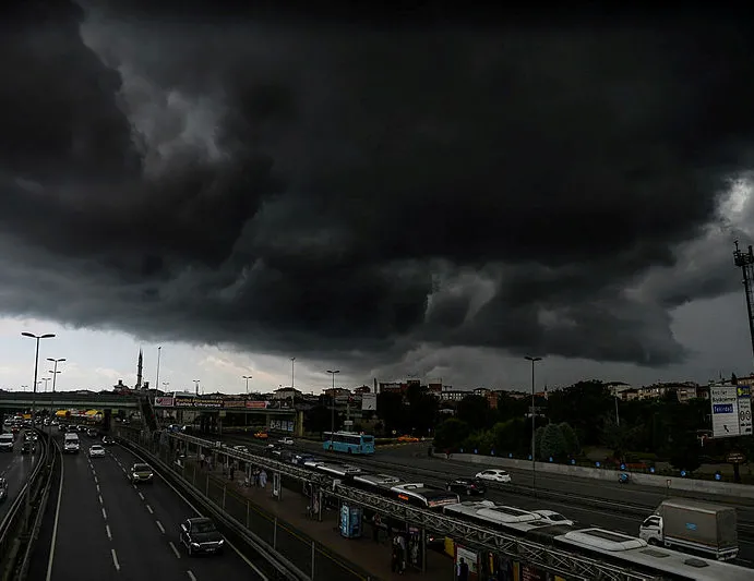 Son dakika kuvvetli yağış ve rüzgar uyarısı