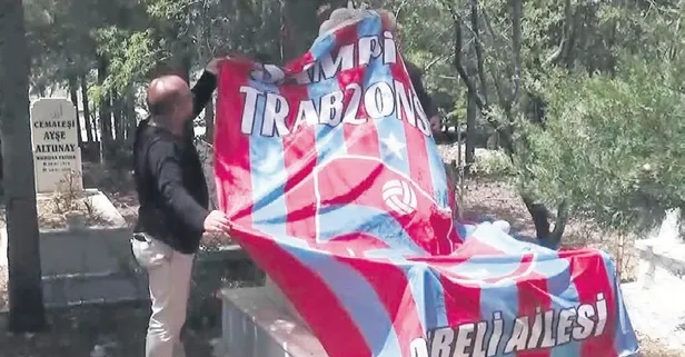 Trabzonspor’un şampiyon olmasıyla 22 yıl önce vefat eden arkadaşının vasiyetini yerine getirdi