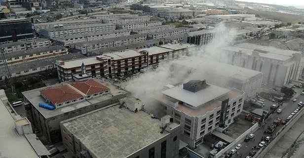 Beylikdüzü'nde korkutan yangın