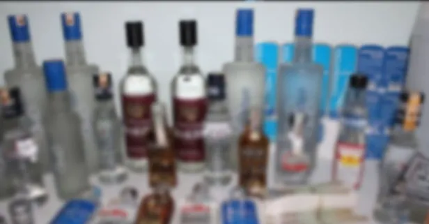 Manisa'da 760 litre sahte içki ele geçirildi