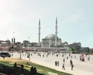 Taksim Cami’nin temeli atıldı